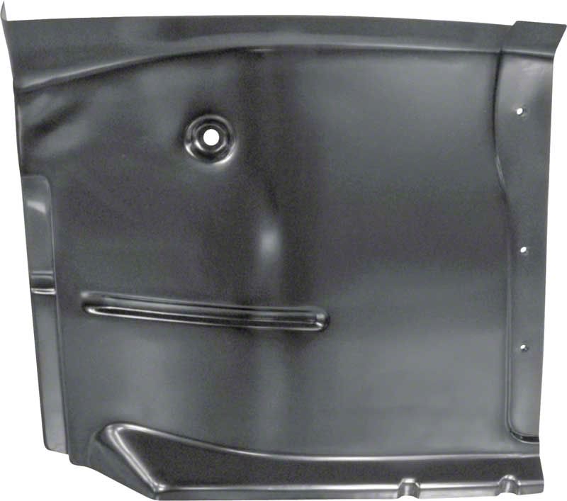 Ecklers OE-Style Front Cab Floor Half with Backing Plate; Driver Side ...