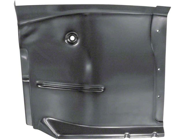 Driver Side Backing Ecklers OE-Style Front Cab Floor Half with Backing Plate; Driver Side ...