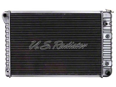 Chevy Truck, Original Style, Copper & Brass Radiator, 4 RowCore, For V8 With Automatic Transmission, 1978-1987