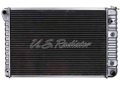 Chevy Truck, Original Style, Copper & Brass Radiator, 4 RowCore, For V8 With Manual Transmission, 1978-1987