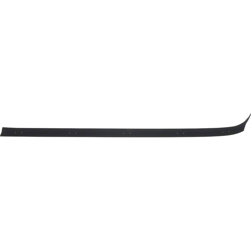 Ecklers Outer Door Windowfelt with Anti-Rattle Seal; Driver Side (73-86 ...