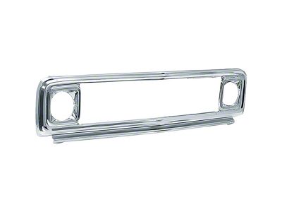 Outer Grille Surround and Headlight Bezel Set; Chrome (71-72 C/K10)