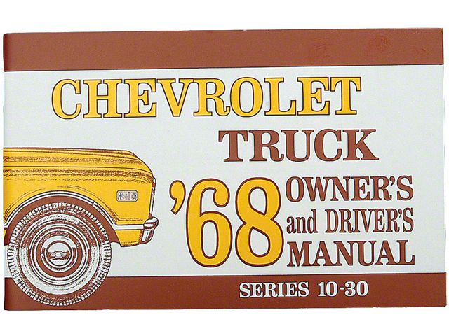 1968 Chevy Truck Owners Manual