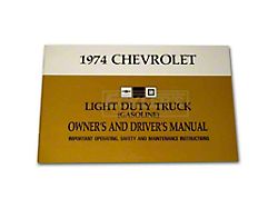 1974 Chevy Truck Owners Manual