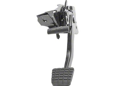 Park Brake Pedal Assembly with Pad and Cable (69-72 C/K10)
