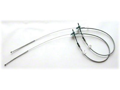 Chevy Truck Parking/Emergency Brake Cable, Rear, Long Bed,Three Quarter Ton, 1957