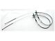 Chevy Truck Parking & Emergency Brake Cable, Rear, Long Bed,Three Quarter Ton, 1959