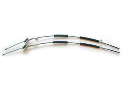 Chevy Truck Parking & Emergency Brake Cable, Rear, Short Bed, 1951-1955 1st Series
