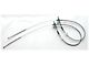 Chevy Truck Parking & Emergency Brake Cable, Rear, Short Bed, Half Ton, 1958