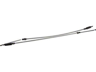 Chevy Or GMC Truck Parking & Emergency Brake Cable Set, 1/2Ton Long Bed, Without TH400 Transmission, 1967-1968