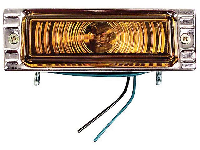 Chevy Truck Parking Light Assembly, Amber, 12 Volt, 1947-1953