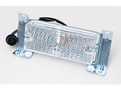 Chevy Truck Parking Light Assembly, Clear, Right, 1969-1970