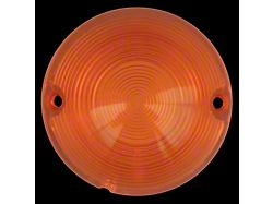 Parking Light Lens; Amber (Late 55-57 Chevrolet/GMC Truck)