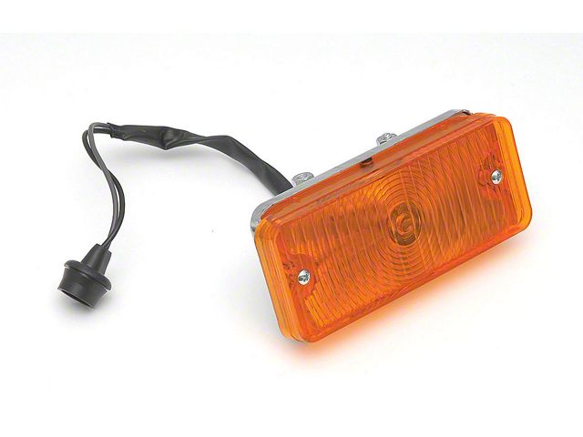 Parking/Turn Signal Light Assembly,Left,Amber,67-68