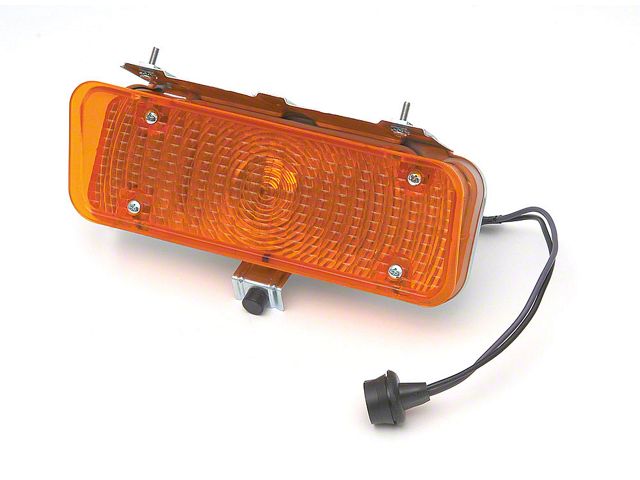 Chevy Truck Parking & Turn Signal Light Assembly, Amber, Left, 1971-1972