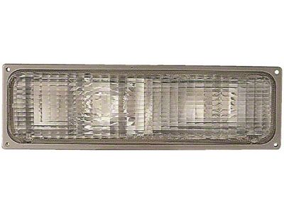 Parking/Turn Signal Light; Front Driver Side (90-93 C1500, C2500, C3500, K1500, K2500, K3500 w/ Composite Headlights)