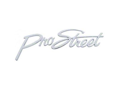 Chevy Truck Pro Street Script Emblem, Chrome