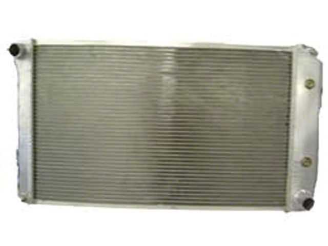 Chevy Truck Radiator, Griffin, Aluminum, HP Series, Dual Core, 1973-1987