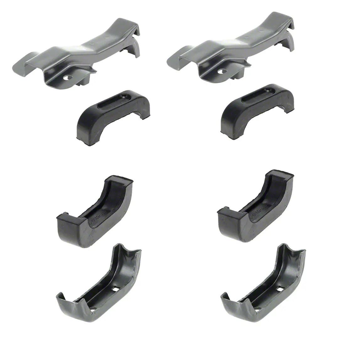 Retainer As Radiator Ecklers Radiator Retainer Set (67-72 C/K10 w/ 4-Core Radiator; 69-72 ...