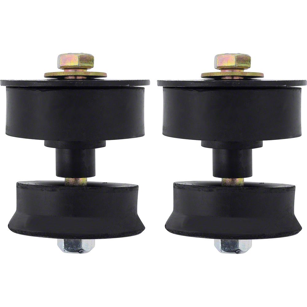 Ecklers Radiator Support Bushing Kit; 10-Piece Set (73-80 K10)