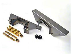 Rear Axle Flip Kit with U-Bolts; 6-Inch (73-87 C10 w/ 3-Inch Axle Tube)