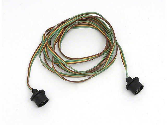 Chevy Truck Rear Body Light Intermediate Wiring Harness, Short Bed, 1967-1972