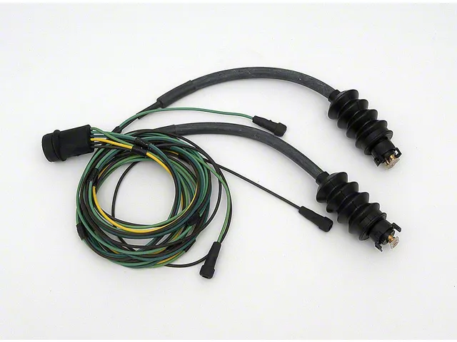 Chevy Truck Rear Body Light Wiring Harness, Fleet Side, 1967-1968