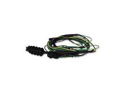 Chevy Truck Rear Body To Dash Connection Wiring Harness, Panel & Suburban, 1967-1969