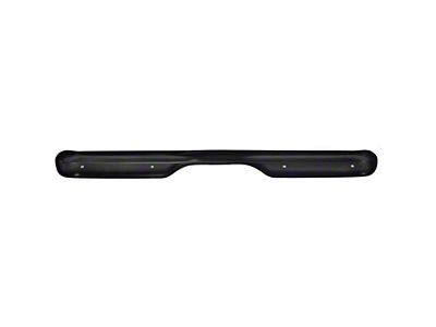 Rear Bumper; Black (58-59 Chevrolet Truck Fleetside)
