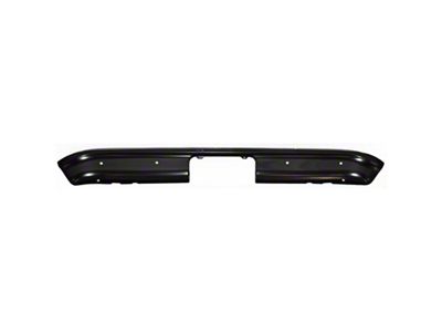 Rear Bumper; Black (67-87 C10 Stepside)