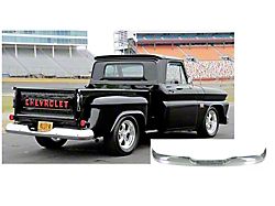 Chevy Truck Rear Bumper,Stepside, Chrome, Best, 1960-1966 (Stepside)