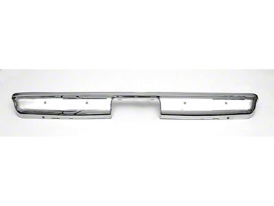 Chevy Truck Rear Bumper, Fleet Side, Chrome, 1967-1972