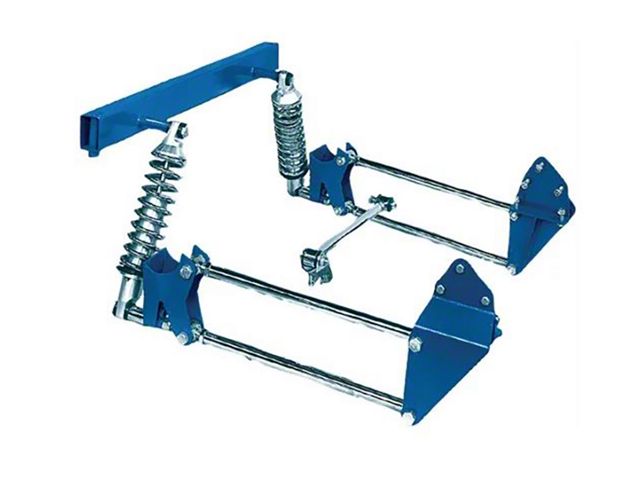 Chevy Truck Rear Four Link Suspension Kit, With Polished Stainless Bars, 1947-1955 1st Series