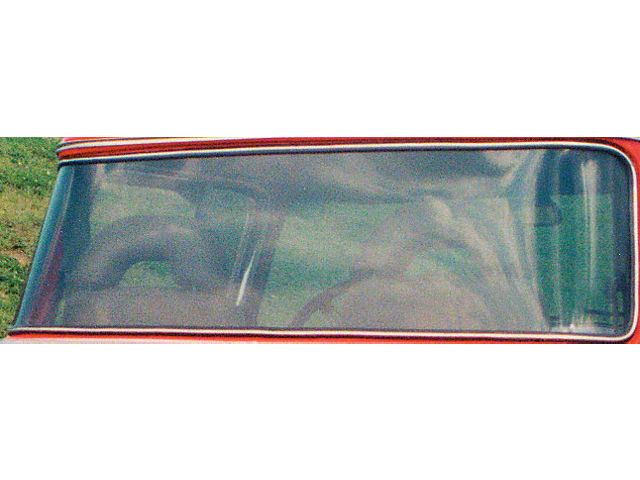 Chevy Truck Rear Glass, Clear, Panoramic, Large, 1955-1959