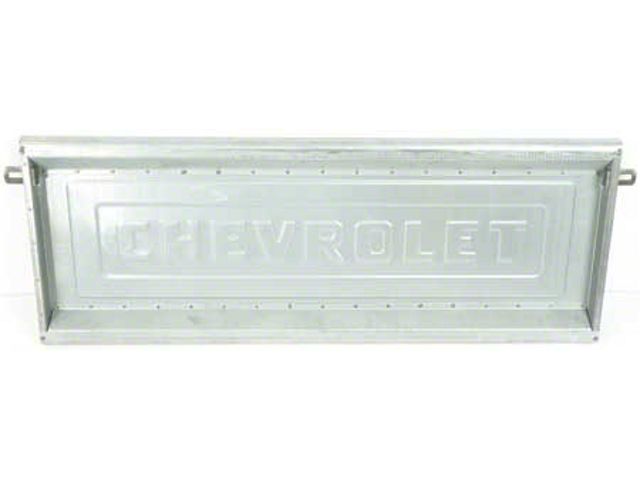 Chev Tailgate Script Ecklers Rear Tailgate with Chevrolet Script Lettering (54-59 Chevrolet ...