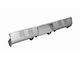 Chevy Truck Roll Pan, Louvered, 4-Row, With License Plate Box, 1947-1953