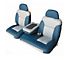 Chevy & GMC Truck Seat Cover, Split Bench, 60/40, Extended Cab, Front and Rear, Encore Velour, With Center Arm Rest, 1995-1998