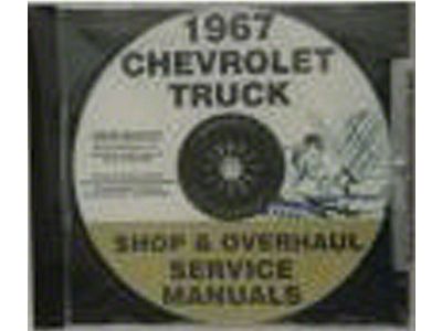 1967 Chevrolet Truck Shop and Overhaul Service Manuals (CD-ROM)