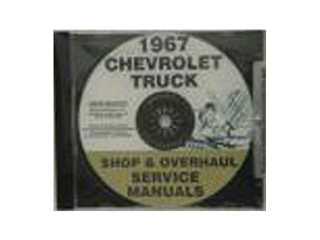 1967 Chevrolet Truck Shop and Overhaul Service Manuals (CD-ROM)