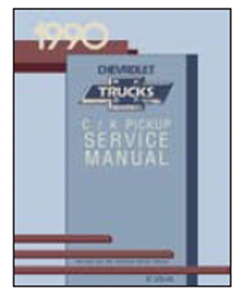 Ecklers 1990 Chevy Truck Shop Manual; 2 Volumes