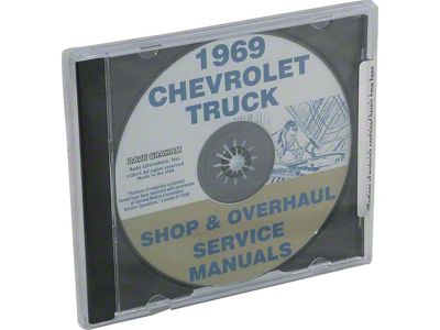 1969 Chevrolet Truck Shop and Overhaul Service Manuals (CD-ROM)
