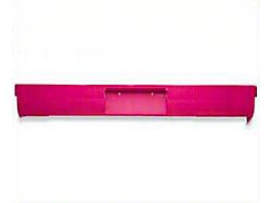 Chevy Truck Short Step Side Smooth Rear Roll Pan With License Plate Box, 1955-1972