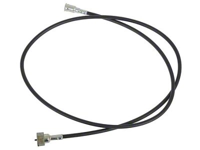 Speedometer Cable; Push In Type; 61-Inch (73-86 C10, K10; 73-91 Blazer, Jimmy)