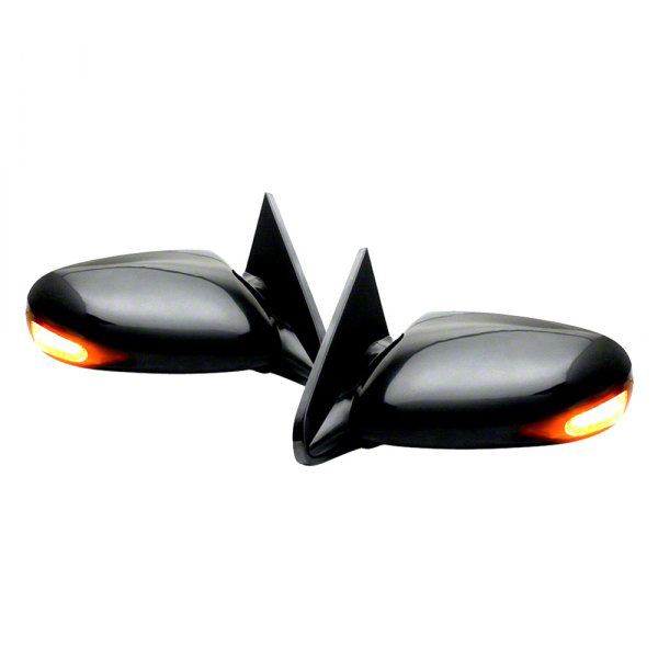 Ecklers Sportage Style Side Mirrors; Black (88-98 C1500