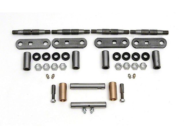 Chevy Truck Spring Pin & Shackle Kit, Rear, 1955-1959