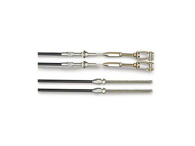 Rear Brake Cables,Stainless,42-55 1st Series