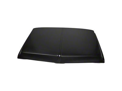 Steel Hood with Emblem Holes; Unpainted (69-72 Blazer, C10, Jimmy)