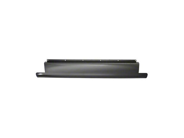 Steel Roll Pan without License Plate Cutout; Unpainted (88-99 C1500/C2500/C3500/K1500/K2500/K3500 Stepside)