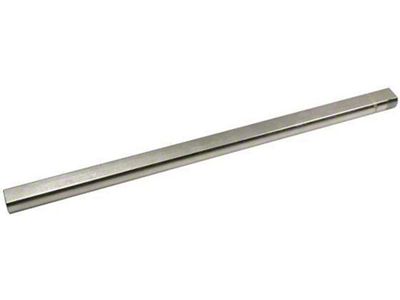 Chevy Truck Steering Shaft, Lower, For Rack & Pinion, Nickel Plated, 1947-1972