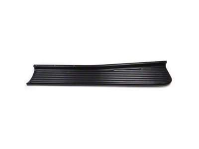 Stepside Runner Board; Black; Passenger Side (47-54 Chevrolet Truck w/ Short Bed)
